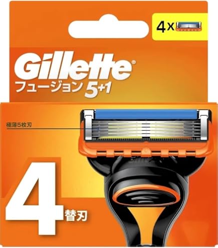 Amazon.co.jp: ジレット プログライドエアー電動替刃4B 540-130631-00